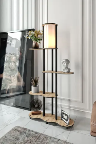 Travers Raflı Lambader